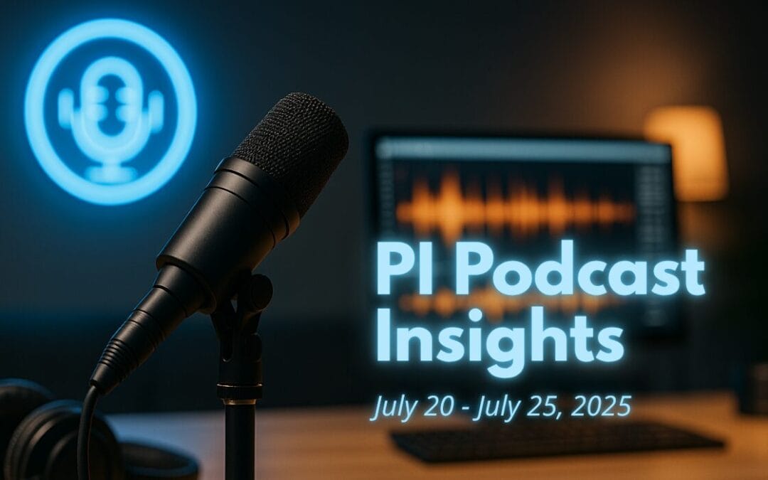 Weekly Podcast Insights: July 20 – July 25, 2025